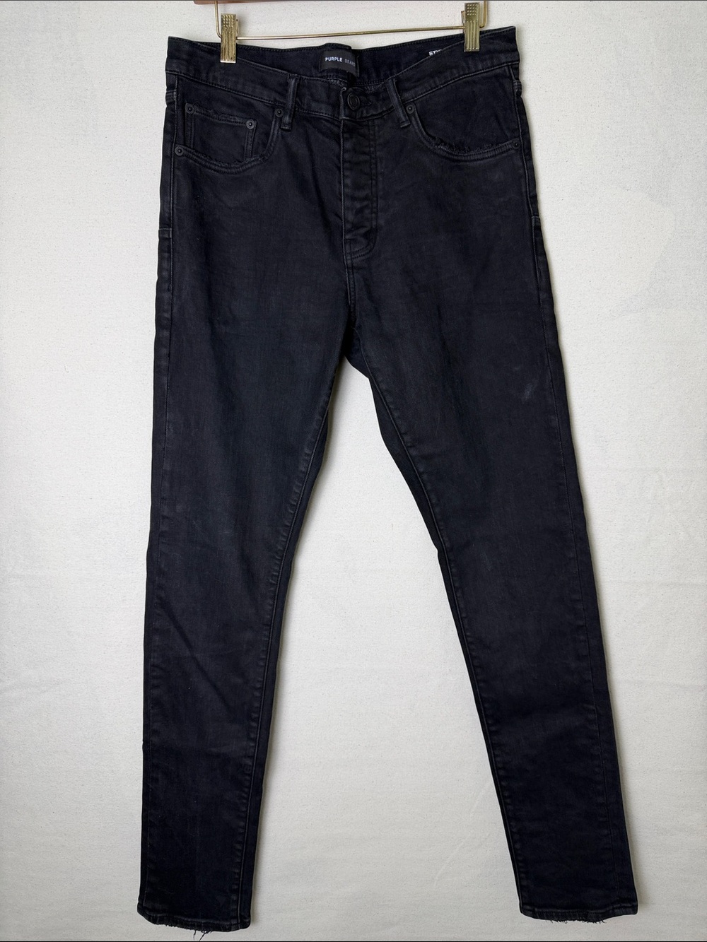 Purple Brand Men's Black Skinny Jeans